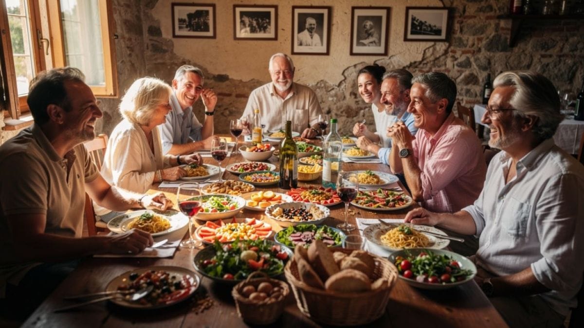 Das Herz Italiens: Aktuelle Einblicke in das Familienessen in Italien