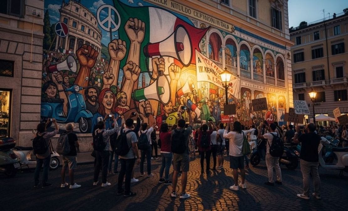 Protestkultur in Italien: Von der Straße auf die Bühne der Kunst