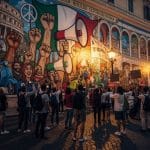 Protestkultur in Italien: Von der Straße auf die Bühne der Kunst