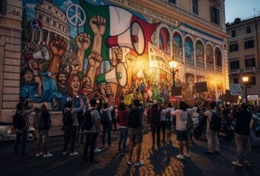 Protestkultur in Italien: Von der Straße auf die Bühne der Kunst