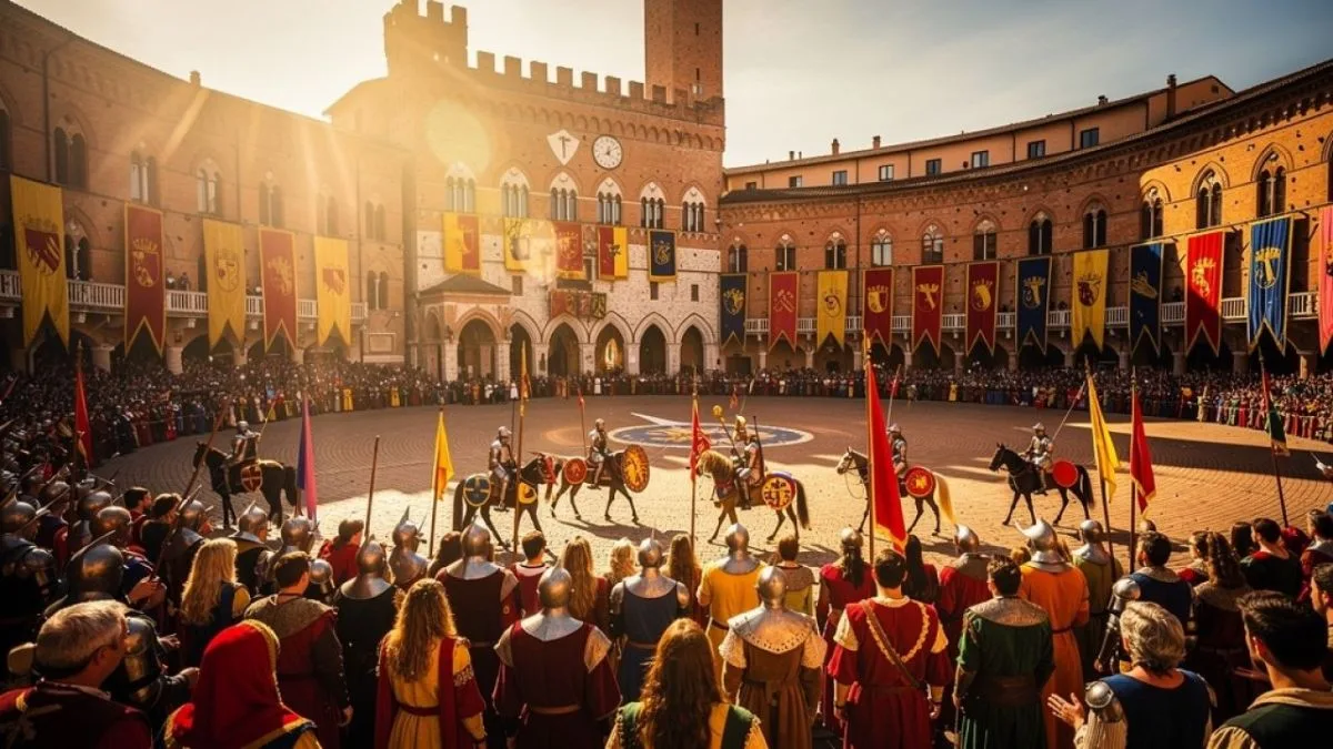 Mittelalterliche Feste in Siena: Ein Eintauchen in Geschichte und Tradition