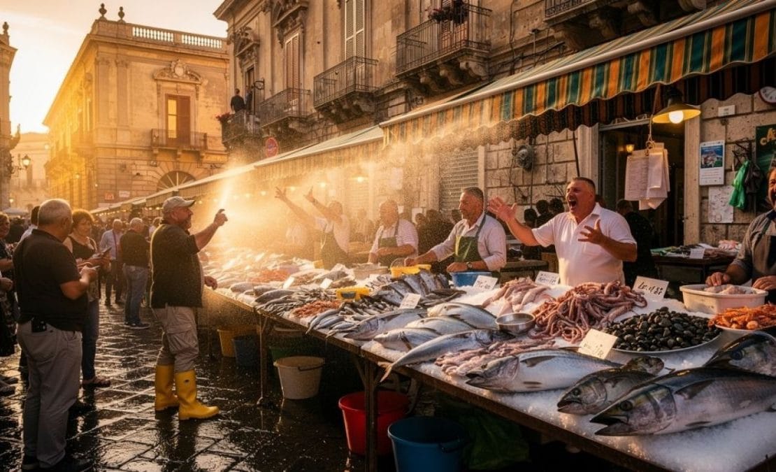 Der Fischmarkt in Catania: Ein sinnliches Spektakel zwischen Tradition und Moderne