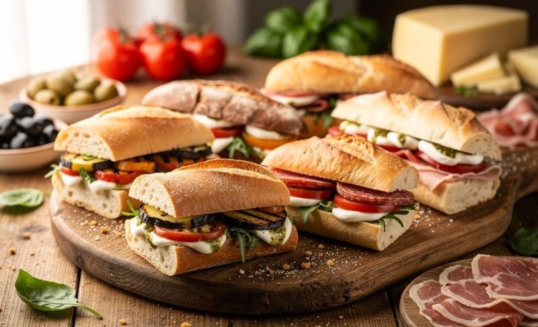 Panini Variationen: Eine kulinarische Reise durch Italiens belegte Brotkultur
