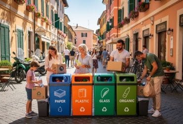 Mülltrennung und Recycling in Italien: Ein Update für ein grüneres ‚Bella Italia‘