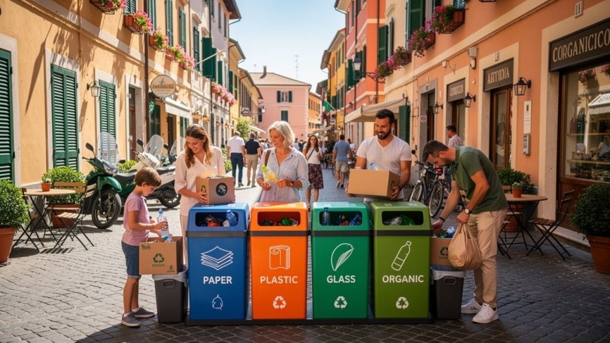 Mülltrennung und Recycling in Italien: Ein Update für ein grüneres ‚Bella Italia‘