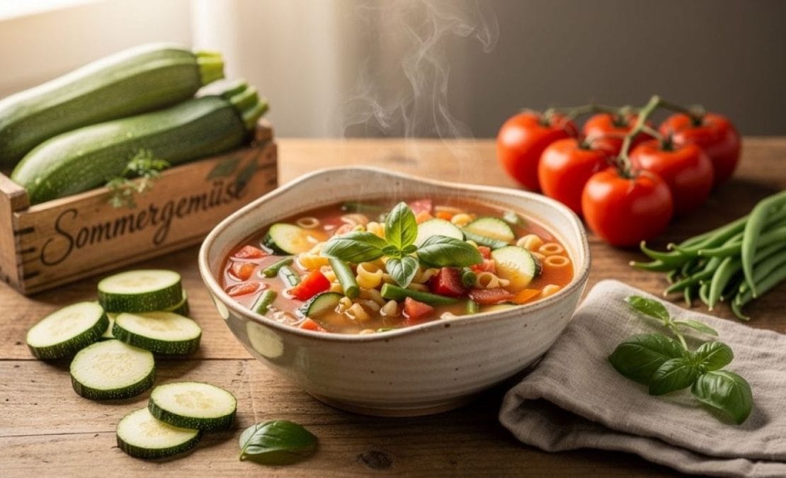 Minestrone Estivo: Der italienische Sommer in der Suppenschale