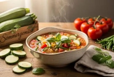 Minestrone Estivo: Der italienische Sommer in der Suppenschale