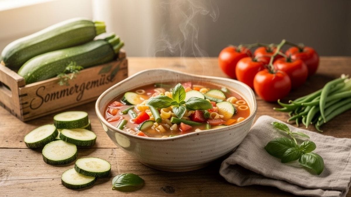 Minestrone Estivo: Der italienische Sommer in der Suppenschale