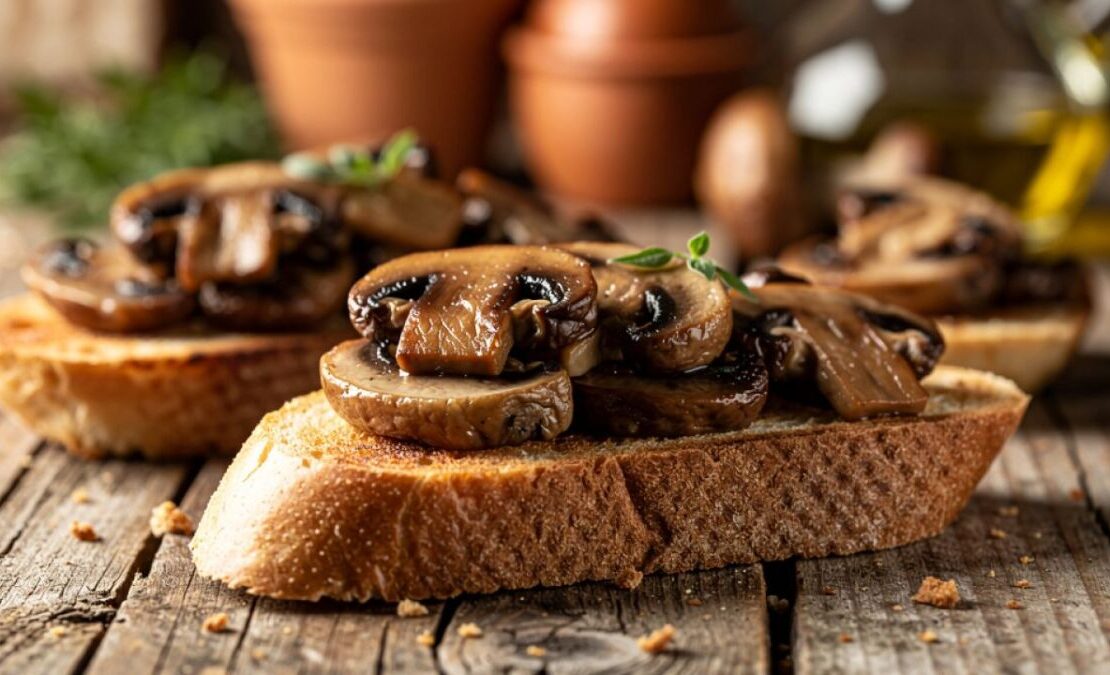 Bruschetta mit Pilzen: Der herzhafte Genuss Italiens