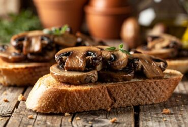 Bruschetta mit Pilzen: Der herzhafte Genuss Italiens